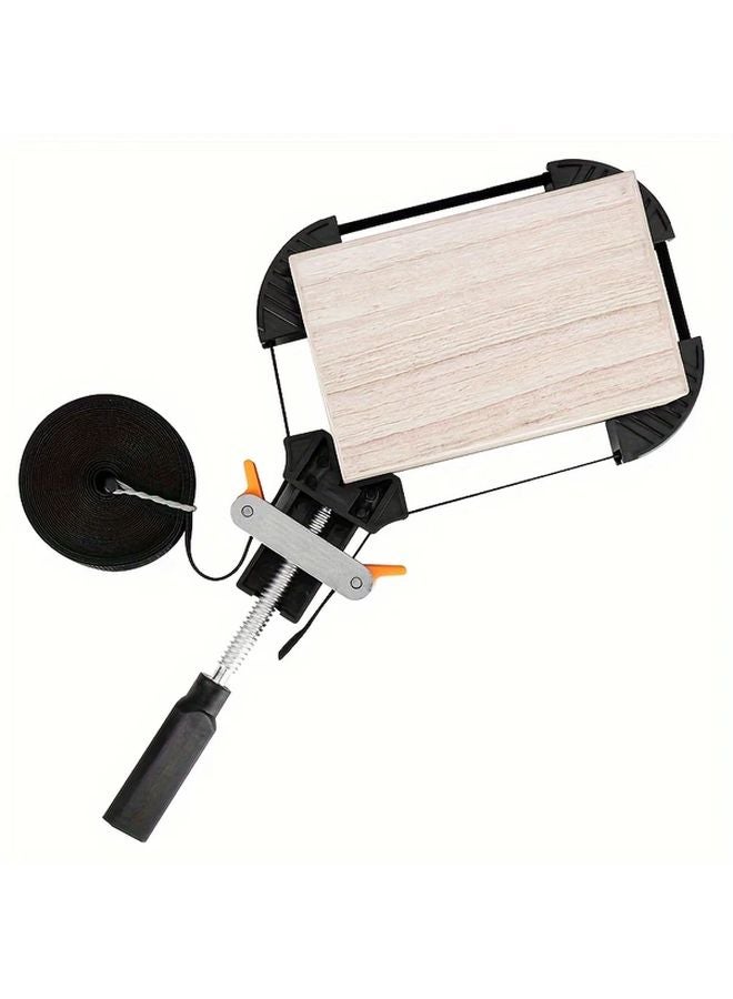 Band Clamp Adjustable Strap With Quick Release 90 Degree Angle Frame Holder For Woodworking - Image 2